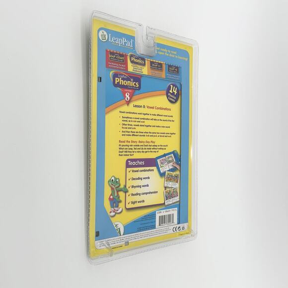 LeapPad Phonics Lesson 8 Vowel Combo Book and Cartridge - Preschool to Grade 2 - Picture 5 of 6
